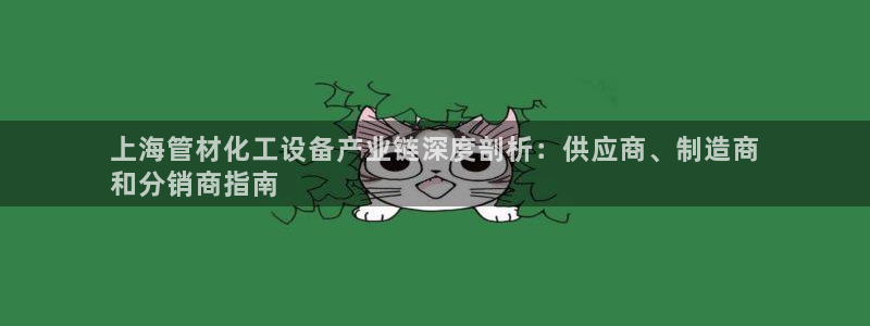 天辰平台深7O777：上海管材化工设备产业链深度剖